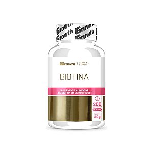 BIOTINA 150mg  200 Comprimidos - Growth Supplements