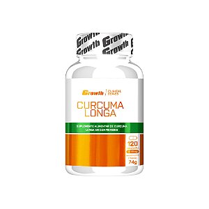 Curcuma Longa 120 Comprimidos - Growth Supplements