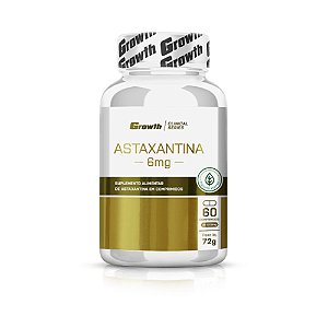 Astaxantina 6mg 60 Comprimidos - Growth Supplements