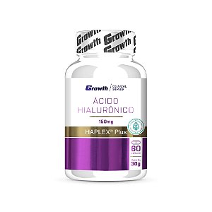 Ácido Hialurônico 150mg 60 Veg Cápsulas Haplex - Growth Supplements