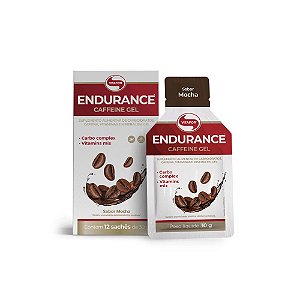 Endurance Caffeine Gel 12 sachês de 30g - Vitafor