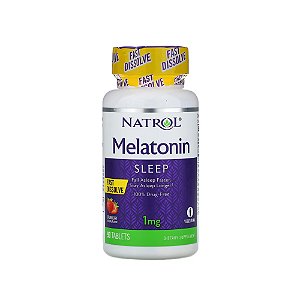 Melatonina 1mg Fast Dissolve 90 Tabletes - Natrol