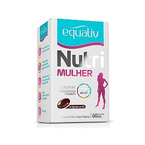 Nutri Mulher 60 Cápsulas Gel - Equaliv