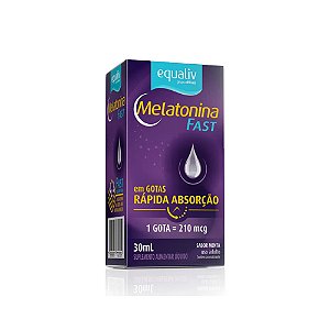 Melatonina Fast 210mcg 30ml - Equaliv