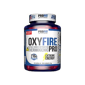 Oxy Fire Pro Ultra Concentrated Thermogenic 60 Cápsulas - PROFIT
