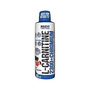 L-Carnitine 2300 + Chromium 480ml - PROFIT