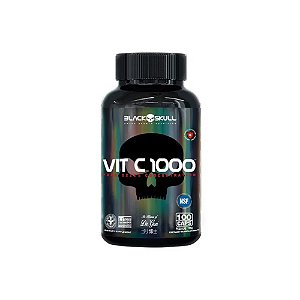Vitamina C 1000mg 100 Cápsulas - Black Skull