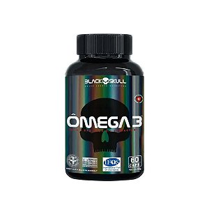 Ômega 3 720mg EPA + 480mg DHA 60 Cápsulas - Black Skull