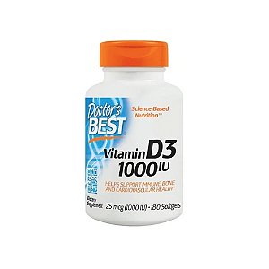Vtamina D3 1,000IU 180 Softgels - Doctor´s Best