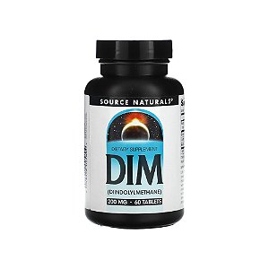 DIM 200mg (Diindolylmethane) 60 Tabletes - Source Naturals