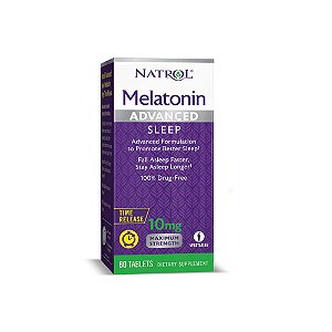 Melatonina Advanced Sleep 10mg Time Release - Natrol