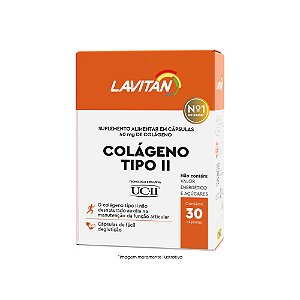 Lavitan Colágeno Tipo II Não Hidrolisado 30 Cápsulas - CIMED