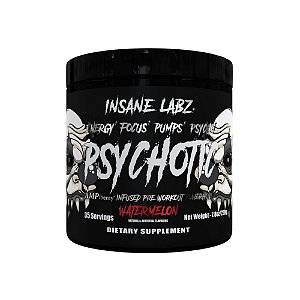 Pré-treino Psychotic Black 220g - Insane Labz