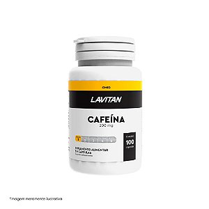 Lavitan Cafeína 100 Cápsulas - CIMED