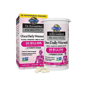 Dr. Formulated Probiotics Once Daily Women´s 50 Billion 30 Cápsulas - Garden of Life