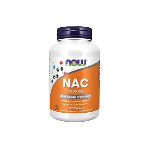 NAC (N-acetil Cisteína) 1000mg - Now Foods
