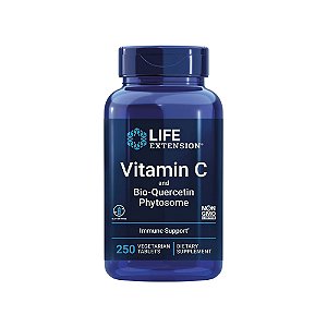 Vitamina C & Bio-Quercetina Phytosome 250 Veg Tabletes - Life Extension