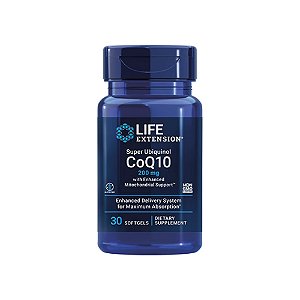Super Ubiquinol CoQ10 200mg 30 Softgels - Life Extension