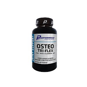 Osteo Tri-Flex MSM Ácido Hialurônico e Colágeno Tipo II 60 Tabletes - Performance