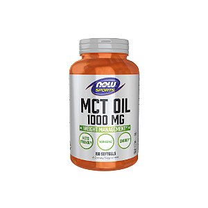 MCT Oil 1000mg 150 Softgels - Now Foods