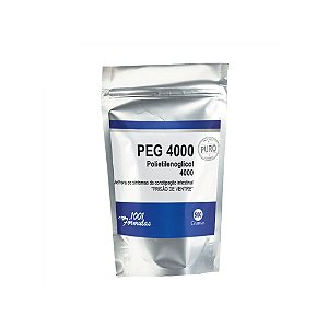 PEG 4000 (Polietilenoglicol 4000) 500g - 1001 Fórmulas