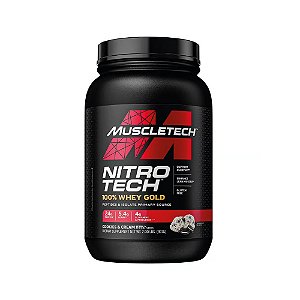 Nitro Tech 100% Whey Gold 1kg - Muscletech