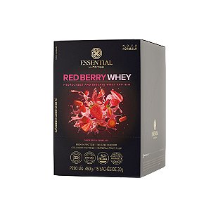 RED BERRY WHEY 15 Sachês - Essential