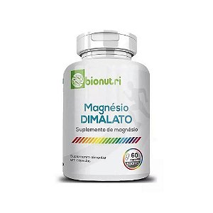 Magnésio Dimalato 260mg 120 Cápsulas - Bionutri