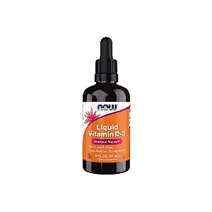 Vitamina D-3 Líquida 59ml - Now Foods