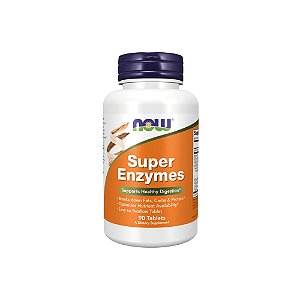 Super Enzymes 90 Tabletes - Now Foods