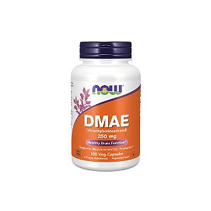 DMAE (Dimetilaminoetanol) 250mg 100 Veg Cápsulas - Now Foods