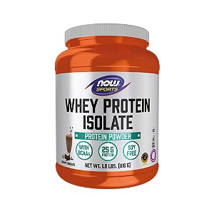 Whey Protein Isolado 816g Chocolate - Now Foods
