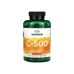 Vitamina C-500 500 Tabletes - Swanson