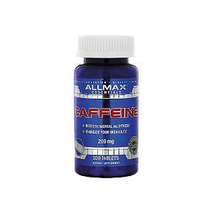 Caffeine (Cafeína) 200mg 100 Tabletes - ALLMAX