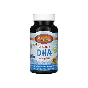 DHA Mastigável Infantil 100mg 60 Softgels - Carlson