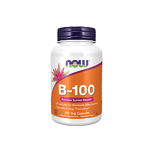 Complexo B-100 100 Veg Cápsulas - Now Foods