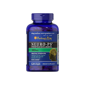 Neuro-PS (Fosfatidilserina) 100mg 120 Softgels - Puritan's Pride