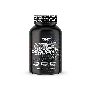 Maca Peruana Negra 1000mg 100 Tabletes - NBF Nutrition