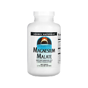 Magnésio Malato 3750mg 360 Tabletes - Source Naturals