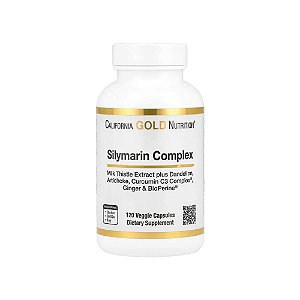 Complexo de Silimarina 300mg  120 Veg Cápsulas - California Gold Nutrition