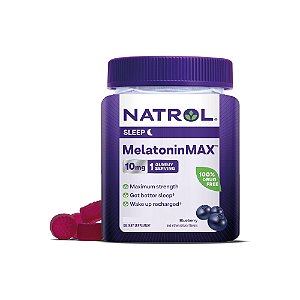 MELATONINMAX 10mg 80 Gummies - Natrol