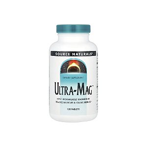 Ultra-Mag 120 Tabletes - Source Naturals