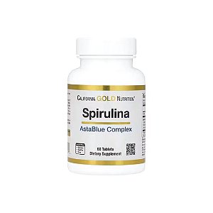 Spirulina AstaBlue Complex 60 Tabletes - California Gold Nutririon