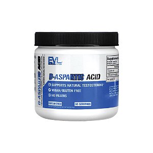 Ácido D-Aspártico 94g - EVLUTION NUTRITION