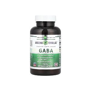GABA 750mg 100 Veg Cápsulas - Amazing Formulas