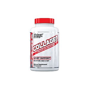 COLLAGEN Peptídeos de Colágeno Tipos 1 e 3 120 Cápsulas - NUTREX