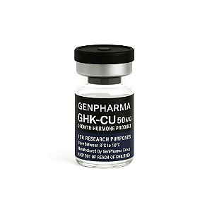 GHK-CU 50mg Peptídeo de cobre 5ml - GEN PHARMA
