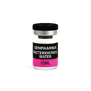 Bacteriostatic Water 10ml Água Bacteriostática Diluente - GEN PHARMA