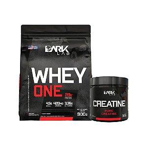 Whey One 900g + Creatina 300g - Dark Lab