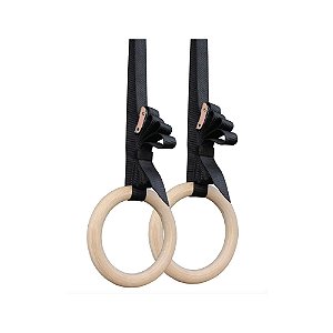 Argolas Olímpicas de Madeira Profissional – Cross Training e Alta Performance